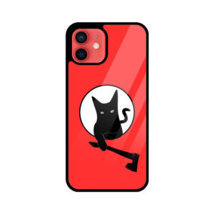 iPhone Cat Glass Case