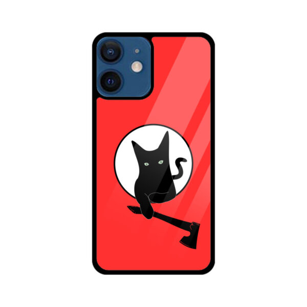 iPhone Cat Glass Case - Image 2