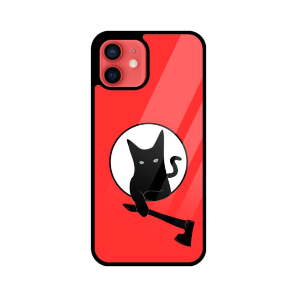 iPhone Cat Glass Case - Image 3
