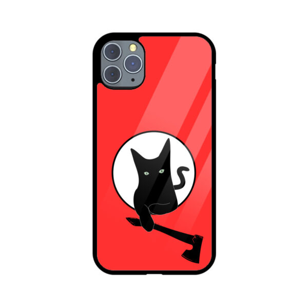 iPhone Cat Glass Case - Image 4
