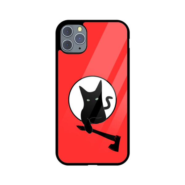 iPhone Cat Glass Case - Image 5