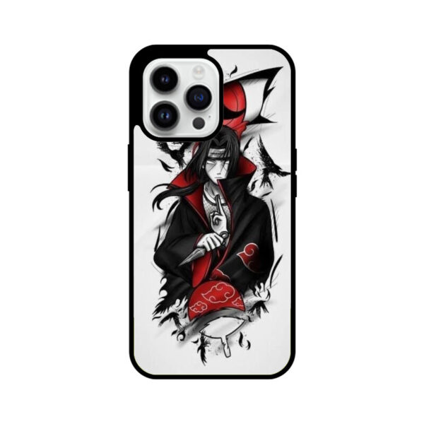 Itachi Uchiha iPhone Glass Case - Image 5