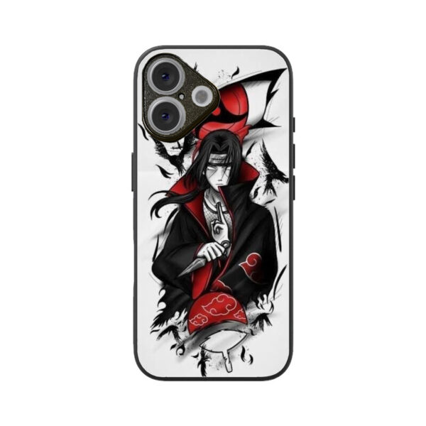 Itachi Uchiha iPhone Glass Case - Image 8