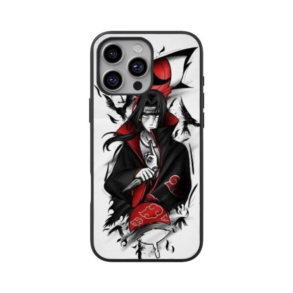 Itachi Uchiha iPhone Glass Case - Image 9