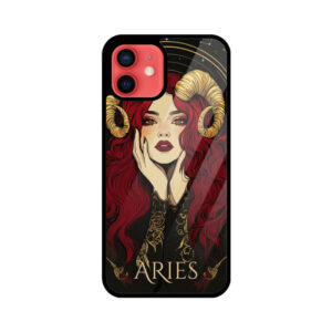 Aries iPhone Glass Case