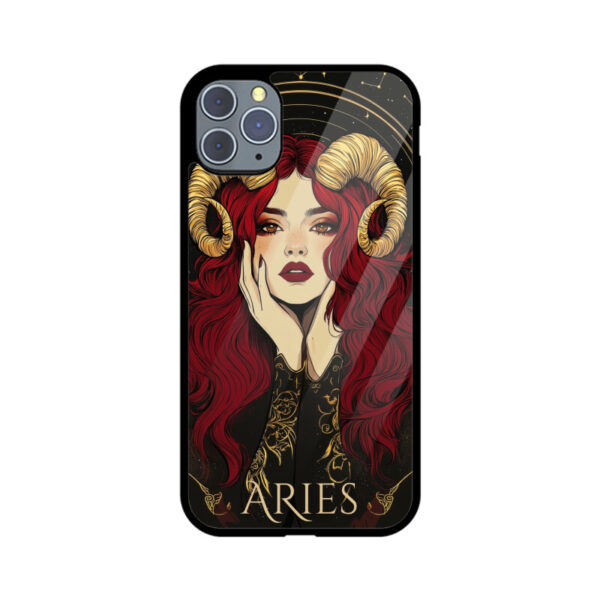 Aries iPhone Glass Case - Image 2