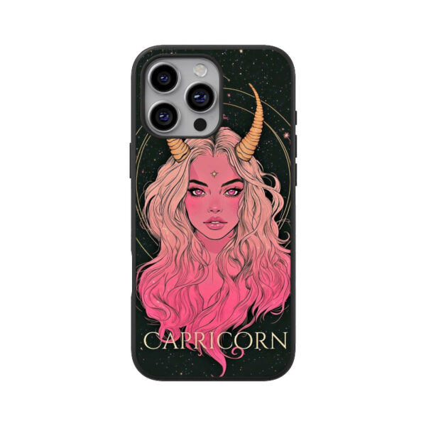 Capricorn iPhone Glass Phone Case - Image 2