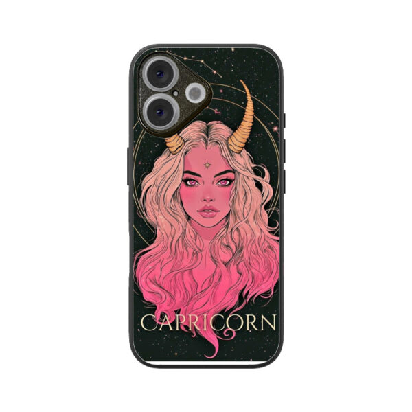 Capricorn iPhone Glass Phone Case - Image 3