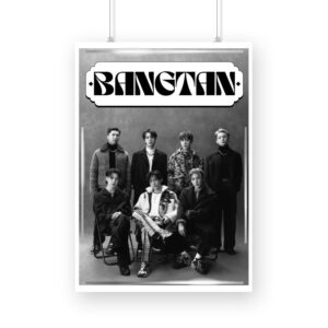 BANGTAN Black & White BTS Poster